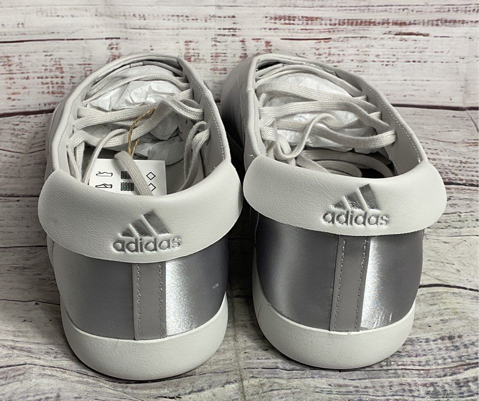 Adidas Women's Originals Taekwondo Mei Ballet Sneakers Silver Metallic 10.5