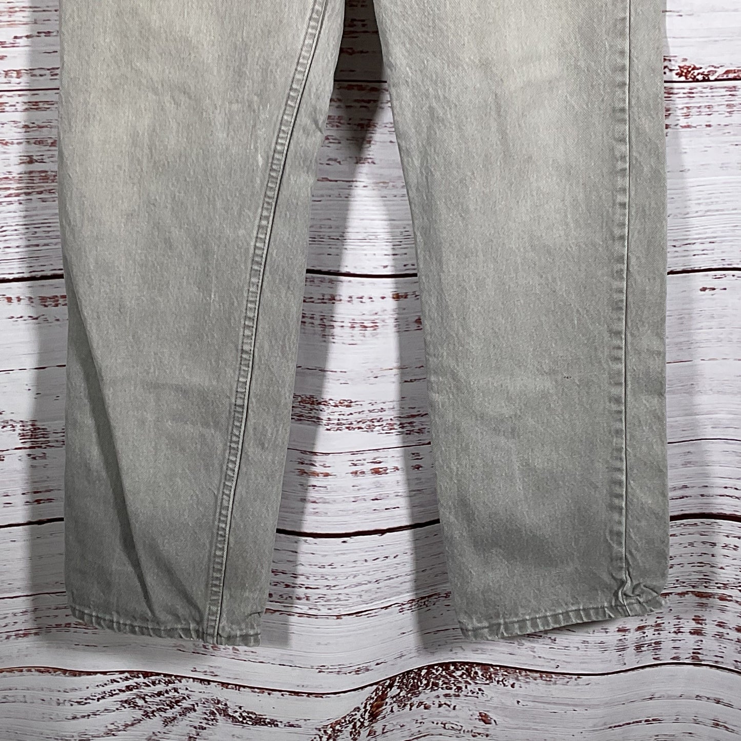 LEVI'S 509 Men's Washed Gray Straight Jeans- SZ 36 X 32