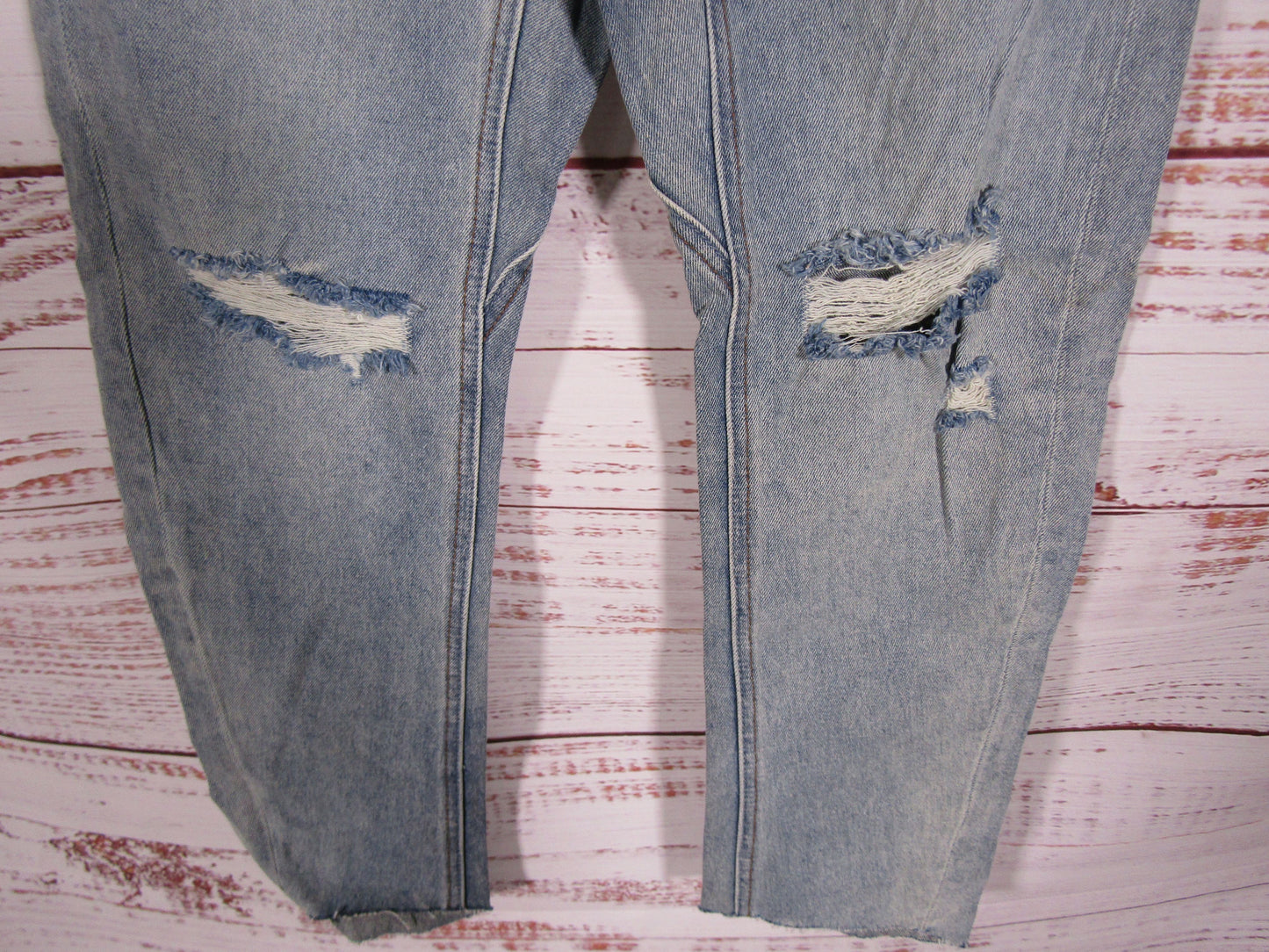 One Teaspoon Mr Browns Men's Blue Storm Distressed Jeans Size 28