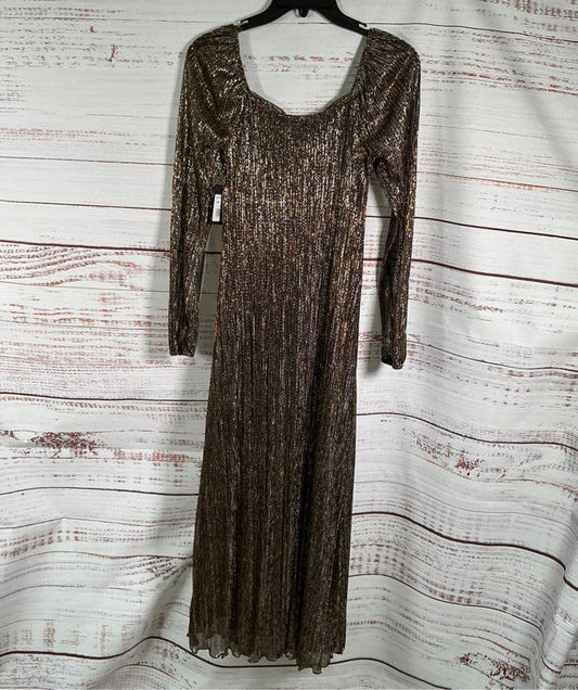 NWT Marina Bronze Formal Long Dress Size XS
