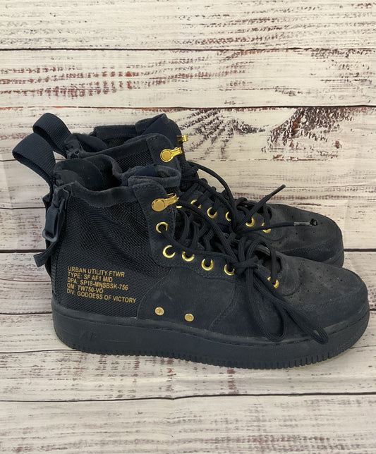 Nike SF Air Force 1 Mid Sneakers Navy Blue Men's 6