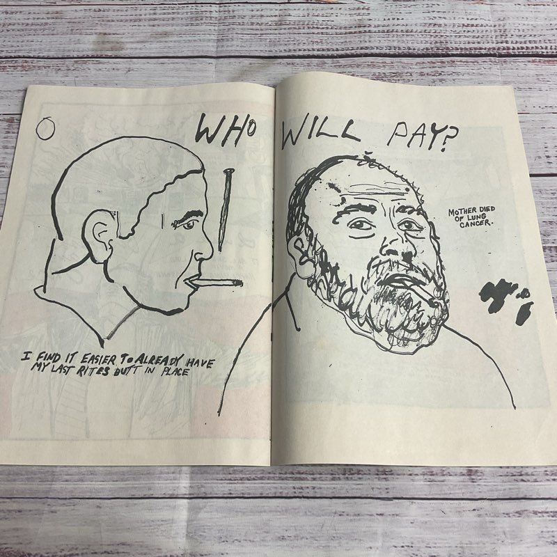 Bullseye Comics Issue #2: Constriction Independent Art Zine By Chris Kursel