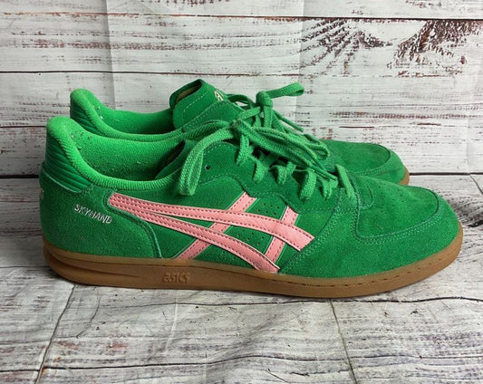 Asics Men's Skyhand OG Suede Sneakers Green 11