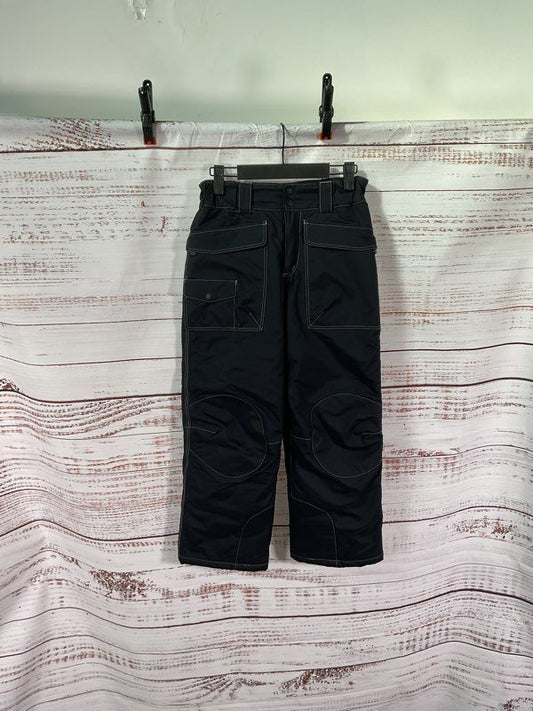Patagonia Boys' Puffski Pants Black Snow Board Ski Kids 10 Medium