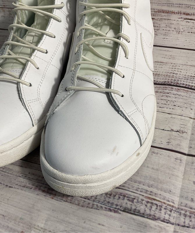 Nike Mid Sneakers Men’s Size 11 White High Top Leather Y2K Classic CT1725-100