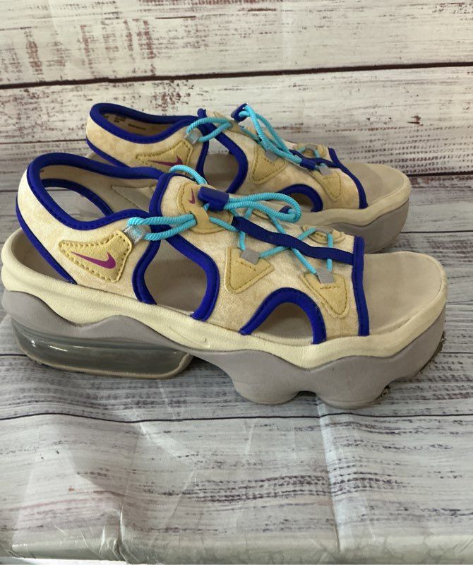 Nike Women's Air Max Koko Sandal "Sand Drift/Vivid Purple" Sz 7 GREAT CONDITION!