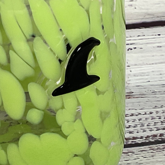 ANTHROPOLOGIE Mystic Icon Confetti Witch's Hat Glass- 4.75"