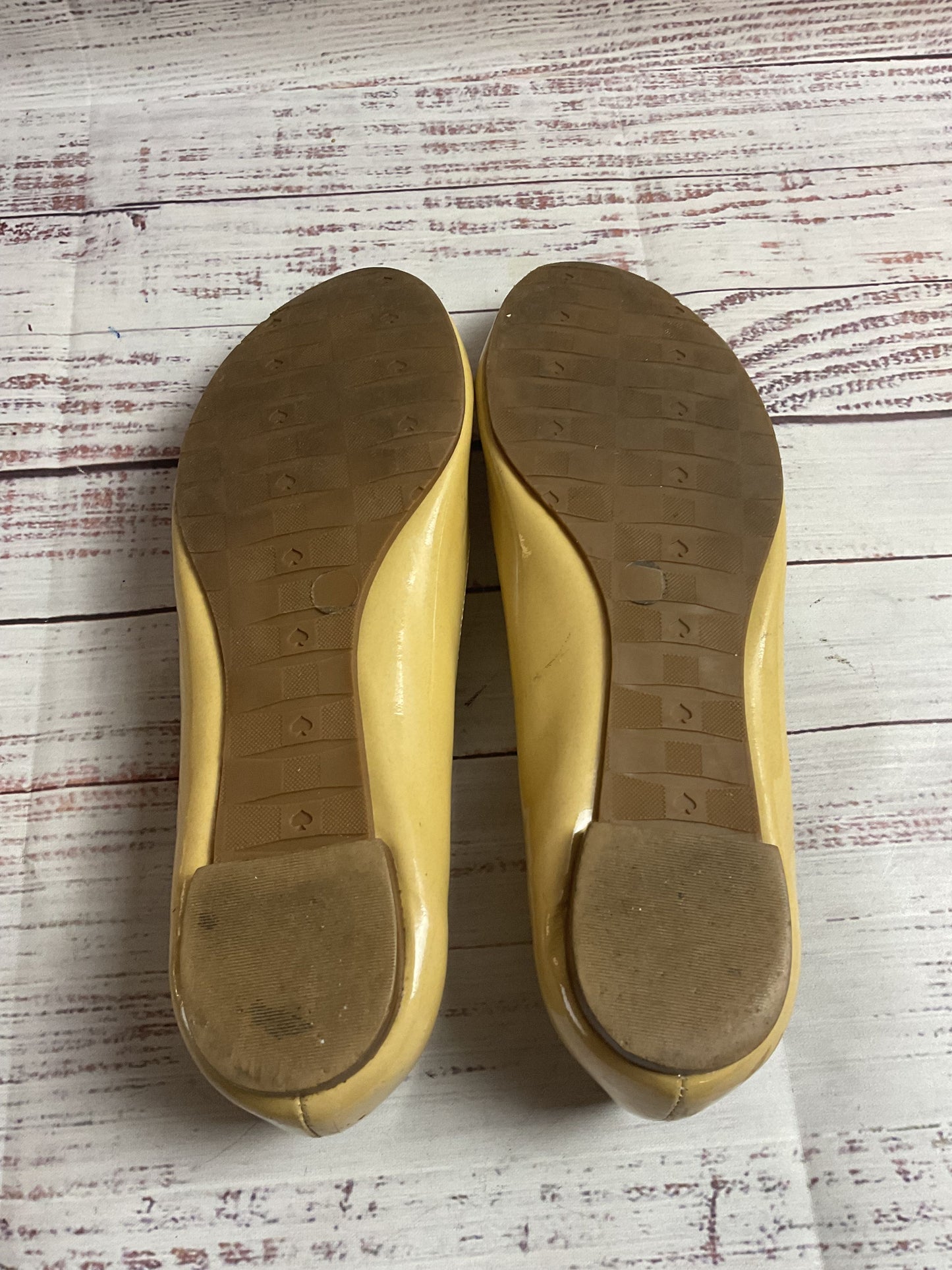 Kate Spade Yellow Slip-On Slide Women 7M