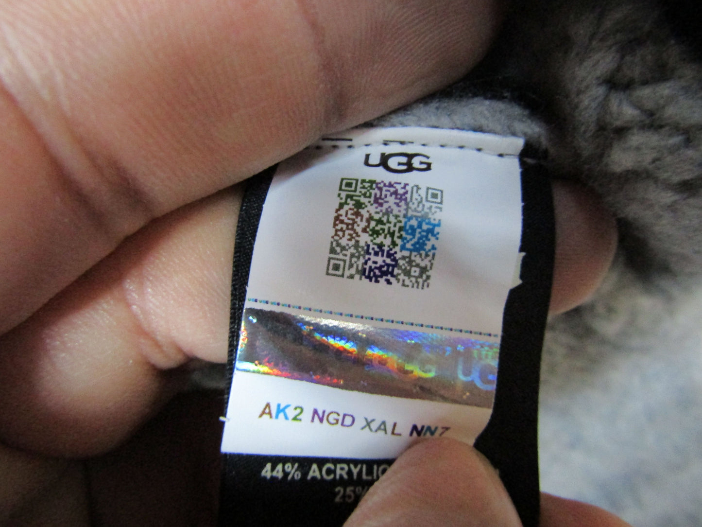 UGG Raelee Women's Gray Cable Knit Wool Blend Sweater Size M