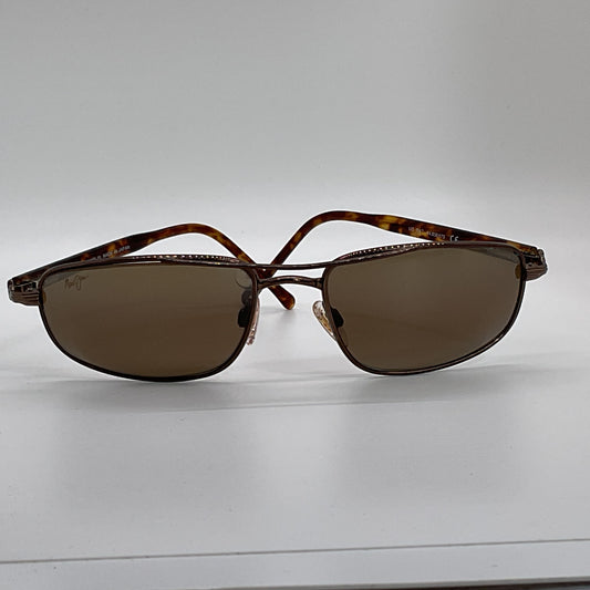 MAUI JIM MJ162-23 Men's Brown Tortoise Kahuna Sunglasses