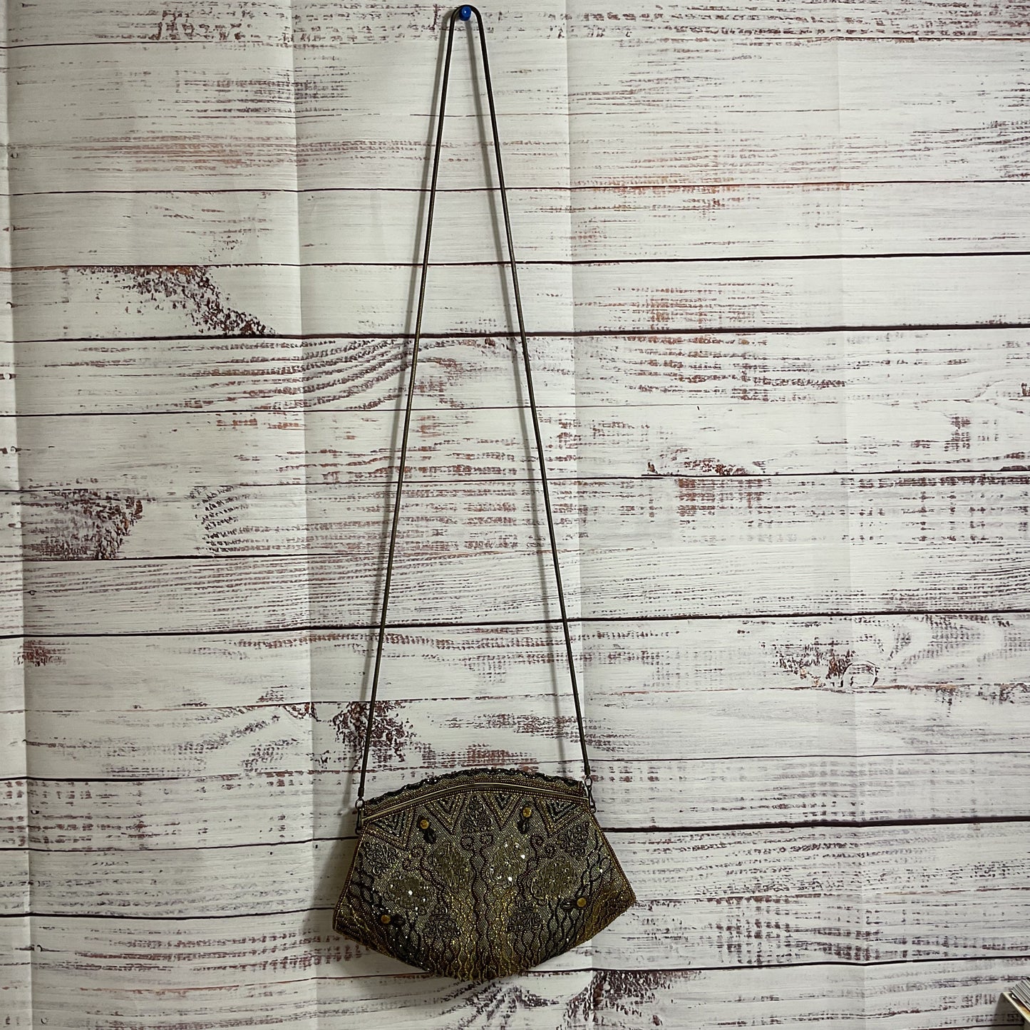 VTG. HASHIMOTO Women's Beaded Studded Crossbody