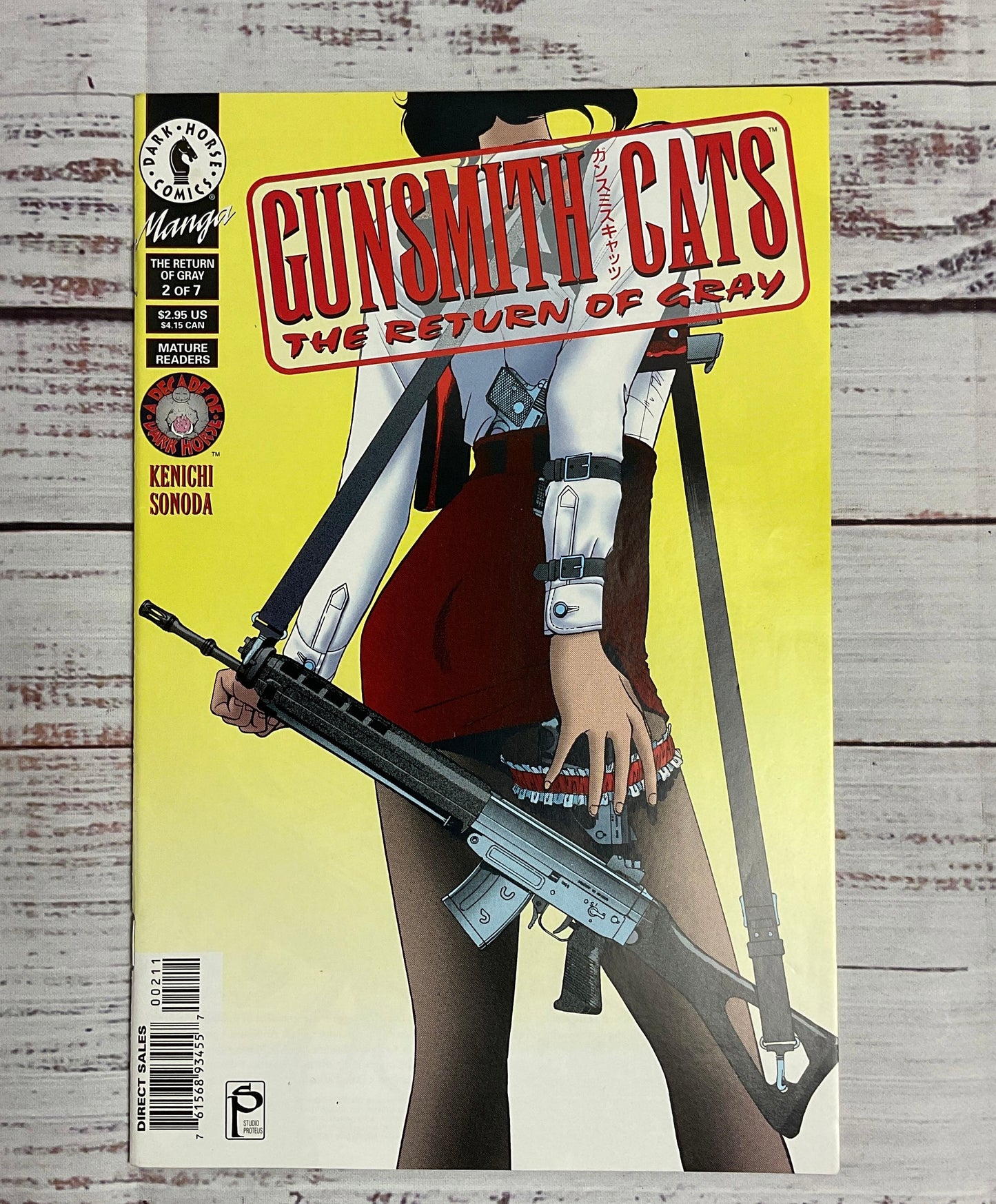 LOT 1996 *Near Mint* Gunsmith Cats: The Return Of The Gray: Kenichi Sonoda