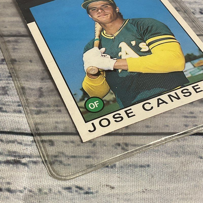 Vtg. Topps 1986 Jose Canseco #20t Ungraded Baseball Card Great Condition