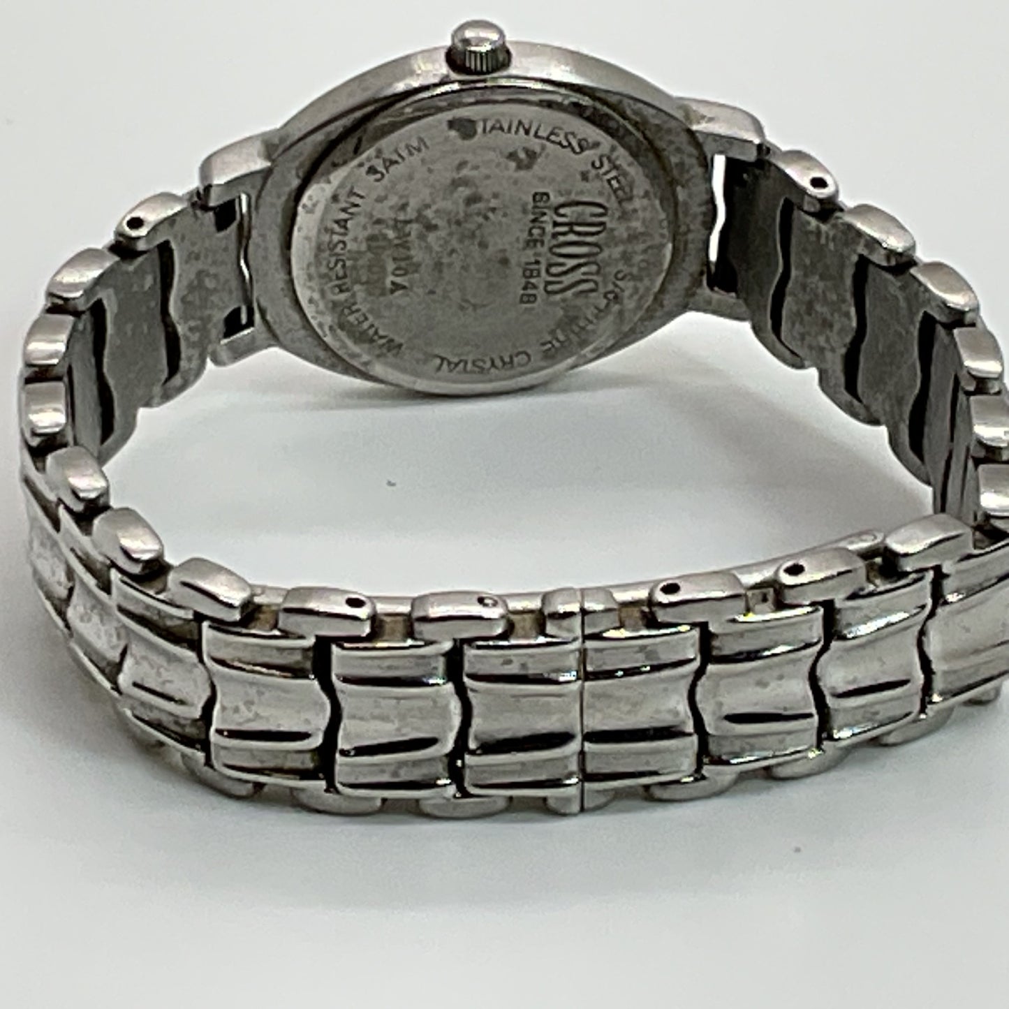 CROSS LW10A Women's Silver Tone Stainless Steel Watch- 5.75"