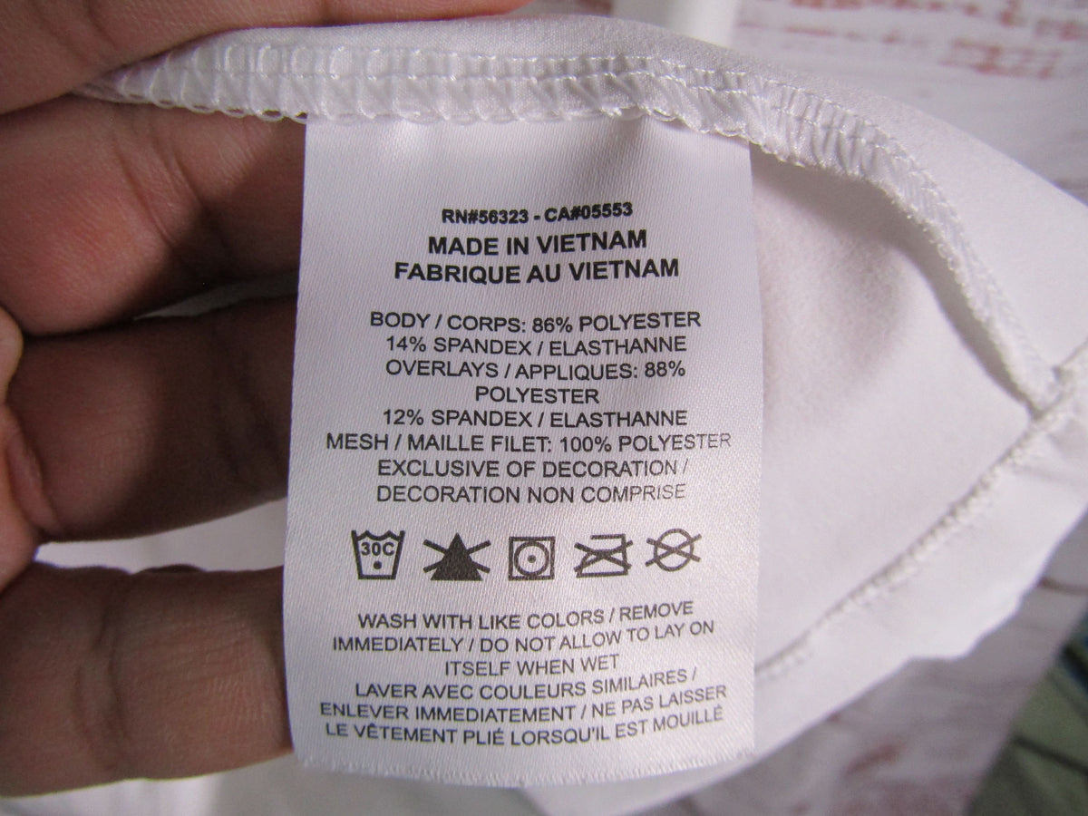 Nike Men's White Full Zip Track Jacket Size M