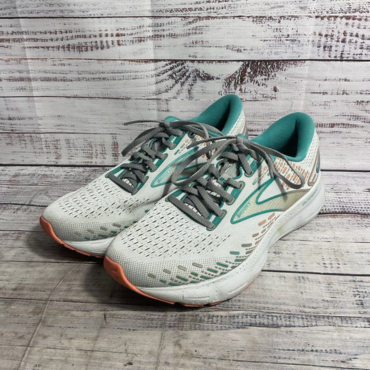 Brooks Glycerin 20 Grey Mesh Running Sneaker Women's Size 10 US