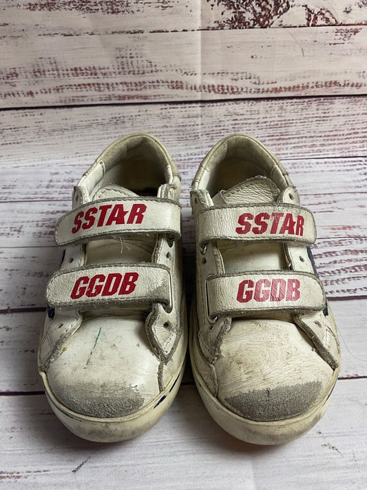 Golden Goose SStar White Sneaker Athletic Shoe Kid's 8.5