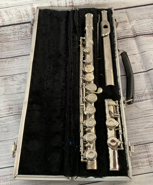 Conservarte Silver Plated Flute With Case