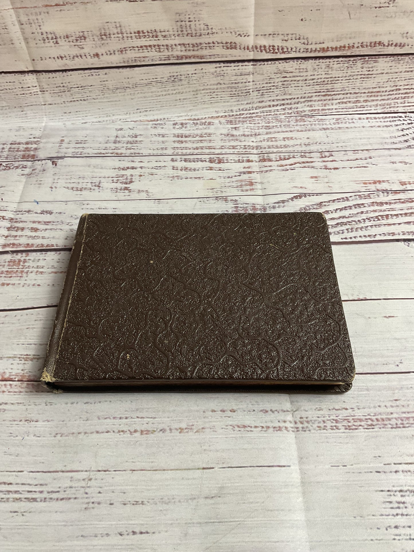Jewish Prayer Book With Metal Piece Decor