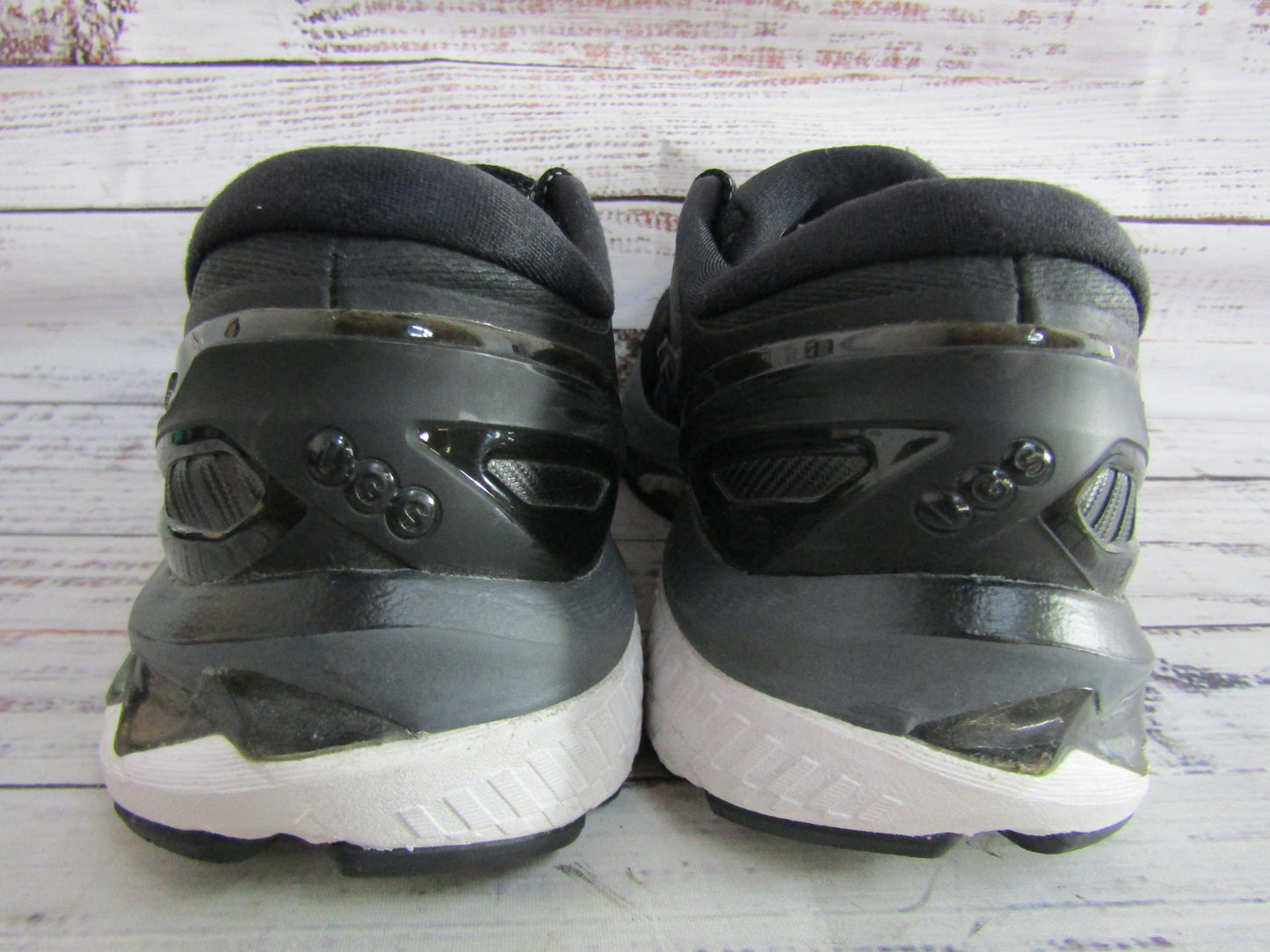 Asics Gel Kayano 27 Women's Black Running Shoes Size 8 1012A649