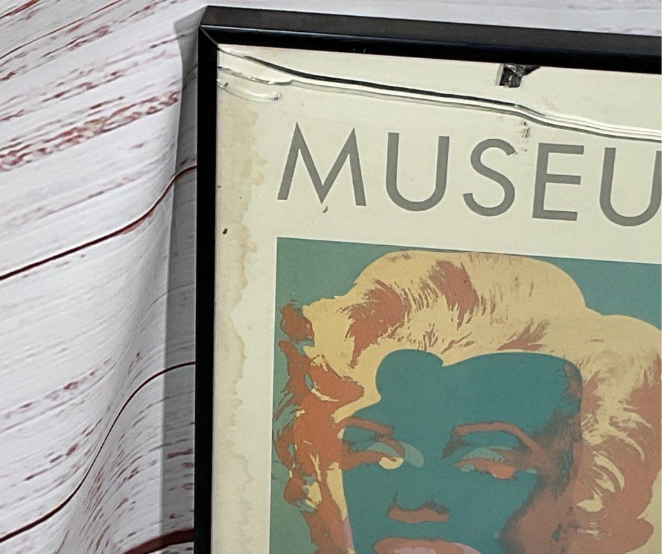 Museum Van Hedendaagse Kunst Gent Vintage Andy Warhol Marilyn Monroe Poster