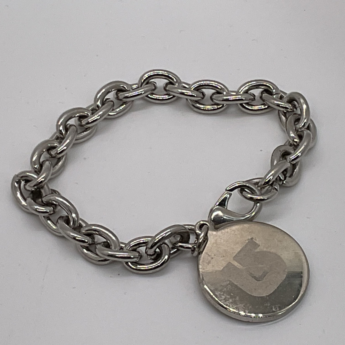 BURTON Snowboard Co. Stainless Steel Chain Bracelet-7.75"