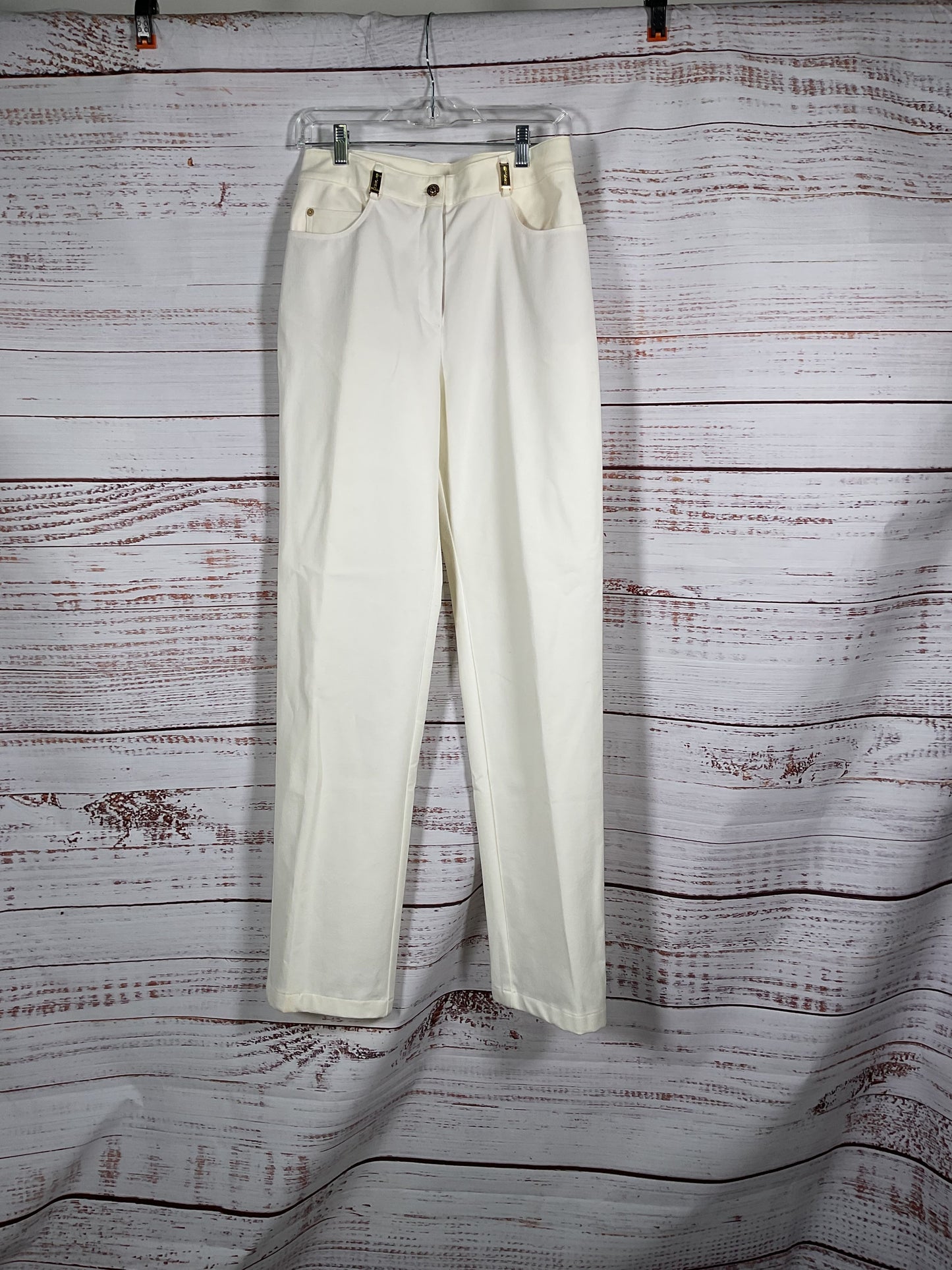 St. John Sport White Pants - Size 8