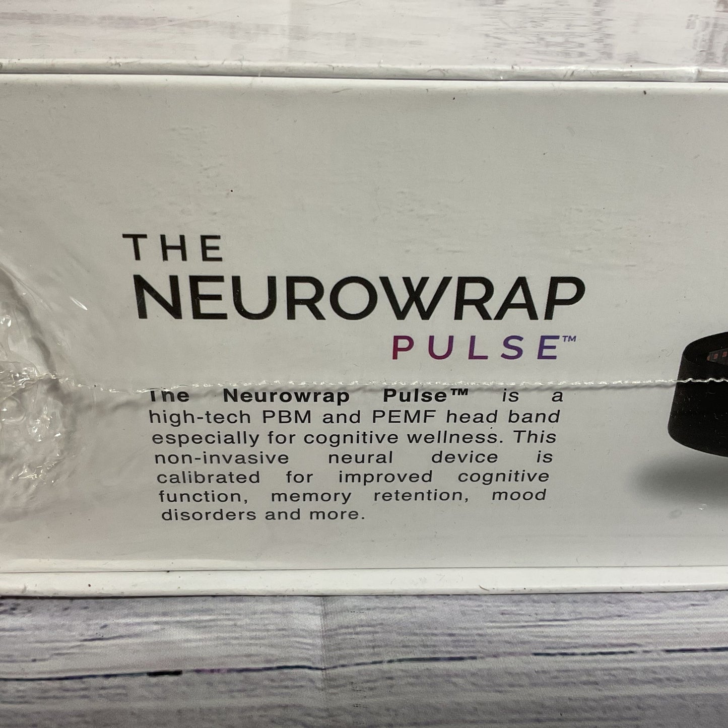 NEW THE NEUROWRAP Pulse Up-Brain Yourself Headband (2 of 2)