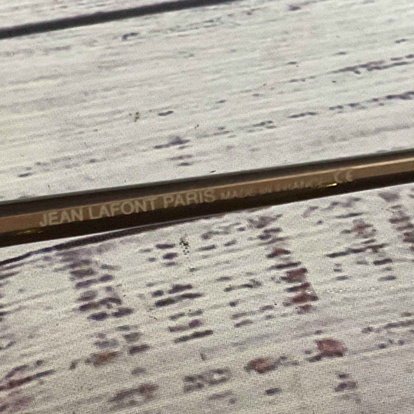 VTG. JEAN LAFONT 917 Black Cat Eye Women's Eyeglasses- FRAMES ONLY
