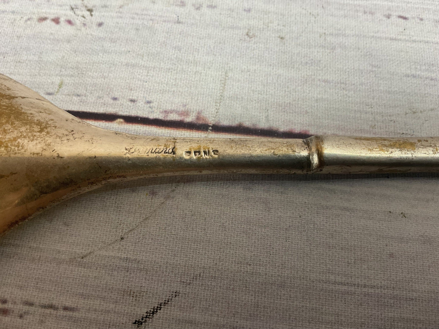 Leonard Silverplated Swan Ended Spoons Pair
