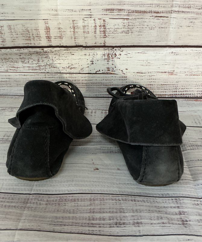 Women's Isabel Marant Black Moccasin w/ beading AS IS Retail $600 Size 37 US 6.5