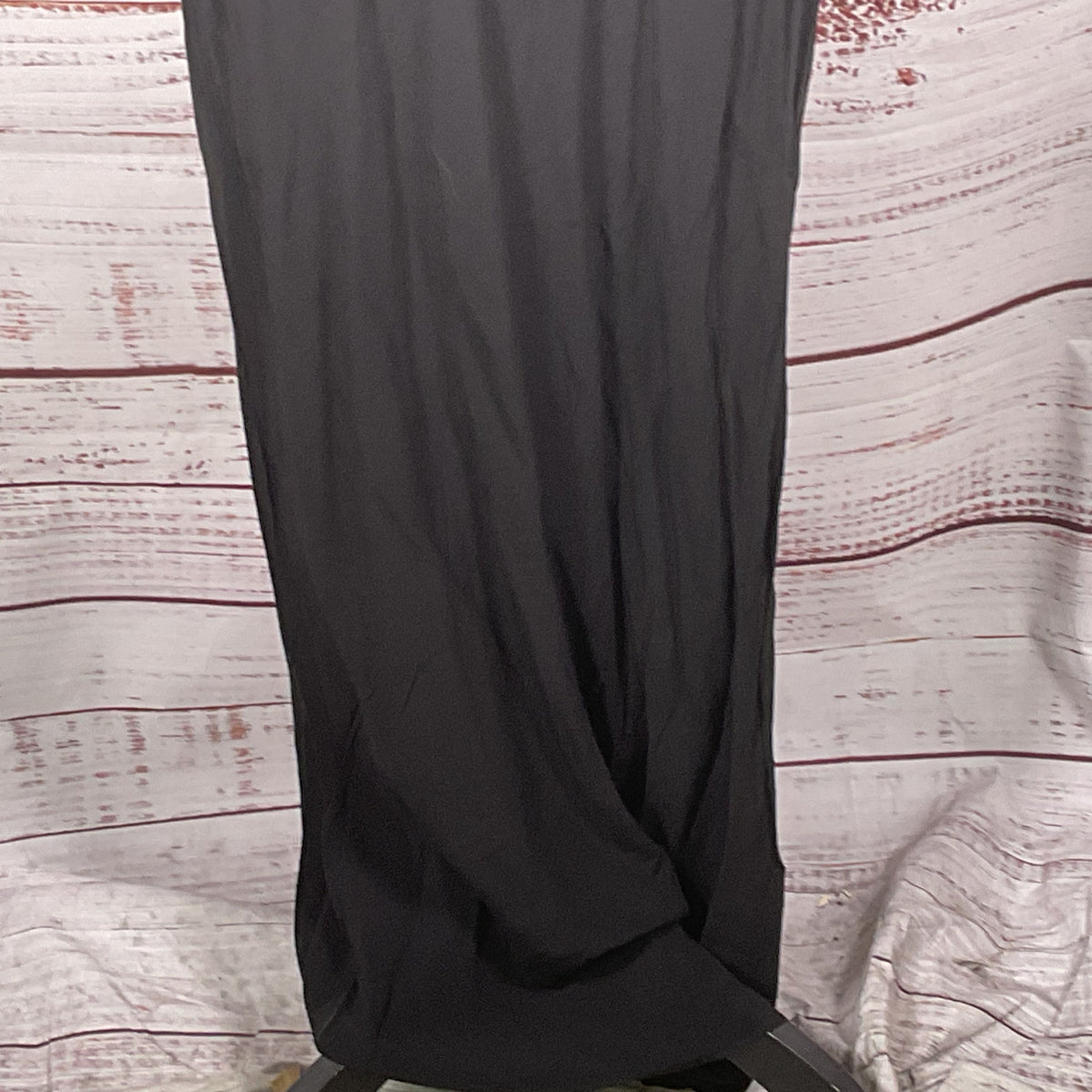 NWT RUMORED Women's Lace Top Sheer Lace Back Long Gown- SZ M