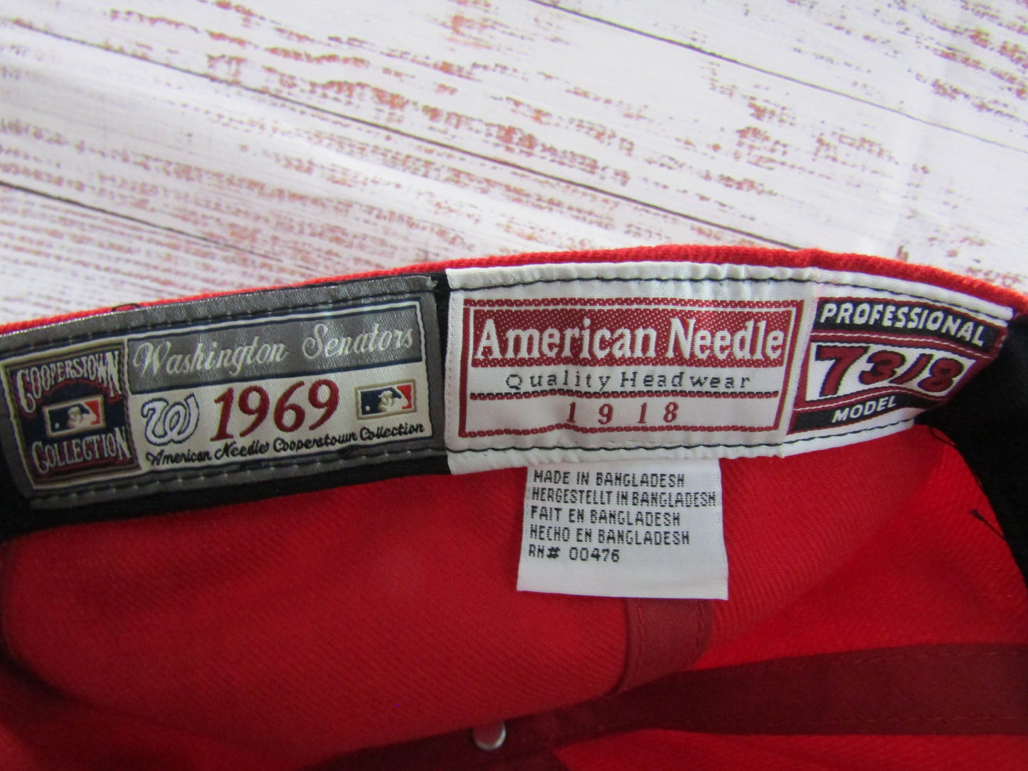 American Needle Cooperstown Collection 1969 Washington Senators Baseball Cap