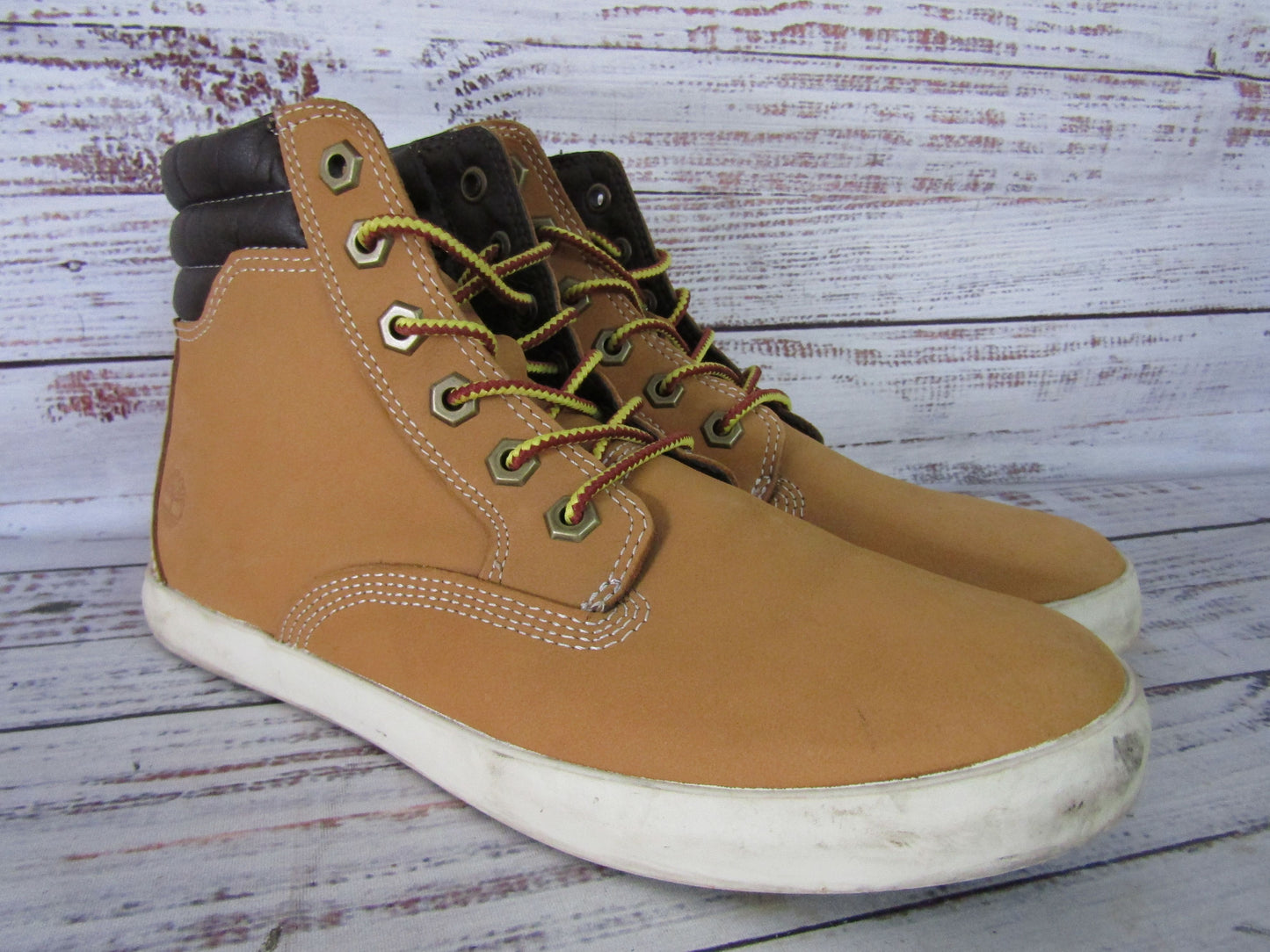 Timberland Dausette Women's Wheat Nubuck Suede High Top Sneakers Size 7.5