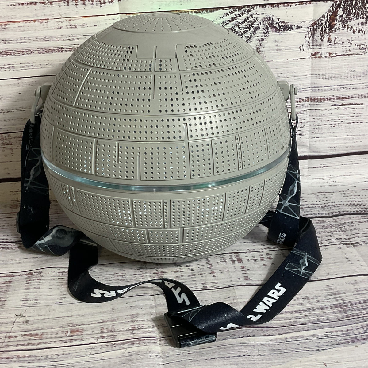 DISNEY PARKS Star Wars Death Star Light Up Sound Popcorn Bucket