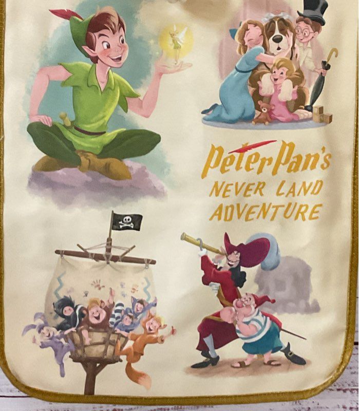 Tokyo DisneySea Fantasy Springs Peter Pan’s Neverland Tote Bag Multicolor