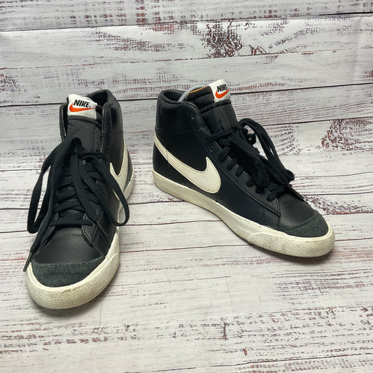 Nike Blazer Mid 77 Black White Sneaker Shoe Men Size 8.5