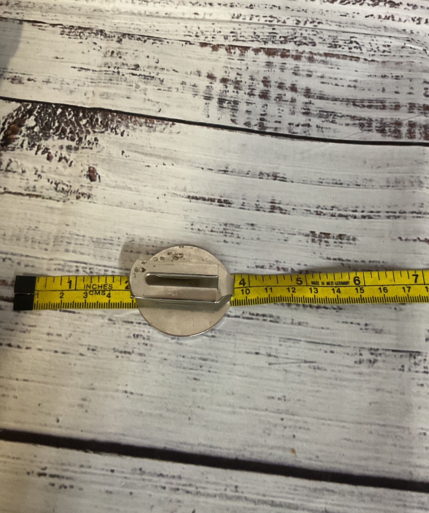 ANSON Silver Tone Vintage Money Clip