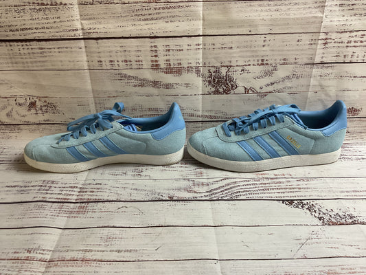 adidas Gazelle Blue Sneaker Athletic Shoe Men 8