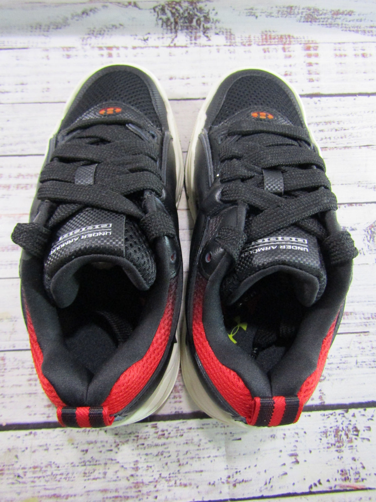 Under Armour x Dodge SRT Hellcat HB-LO Women's Black Low Top Sneakers Size 6.5