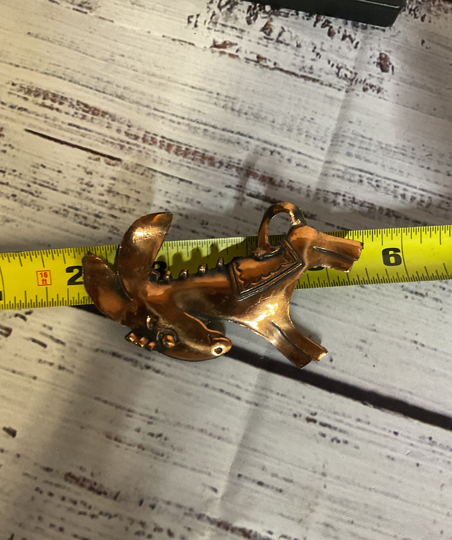 Unbranded Copper Vintage Donkey Brooch