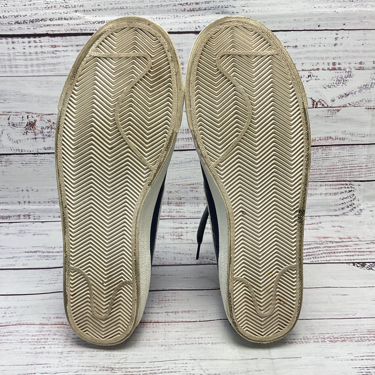 Nike Blazer Mid 77 Vintage Blue Athletic Shoe Men 9.5