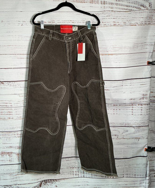 NWT Women's Barnstorm Black Jeans Size 28 Retail $285