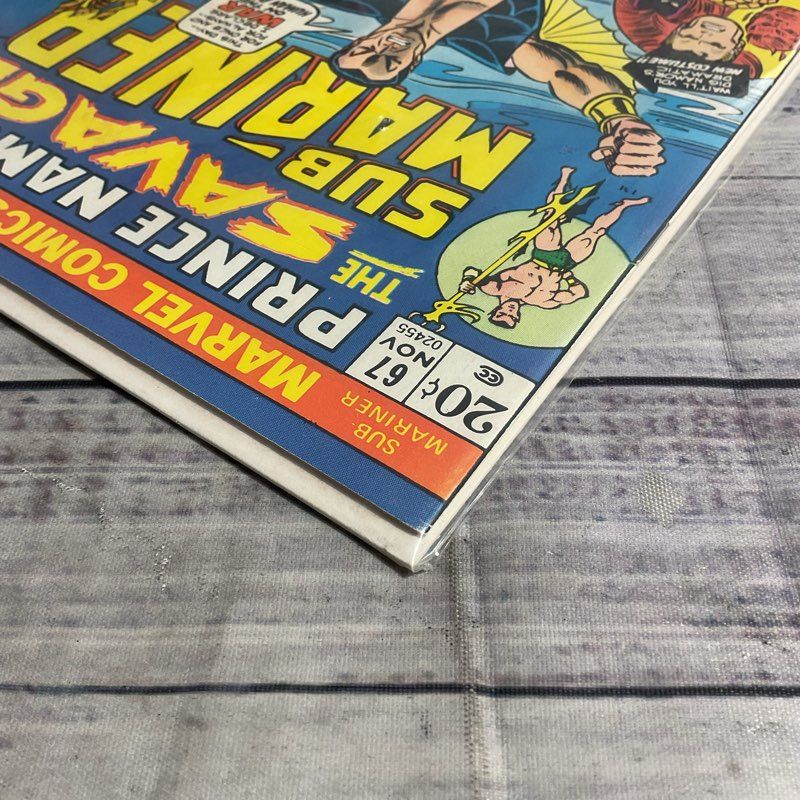 Lot Of 2 Vtg. Savage Sub Mariner #67 & #72 Marvel Comics Ungraded 1974