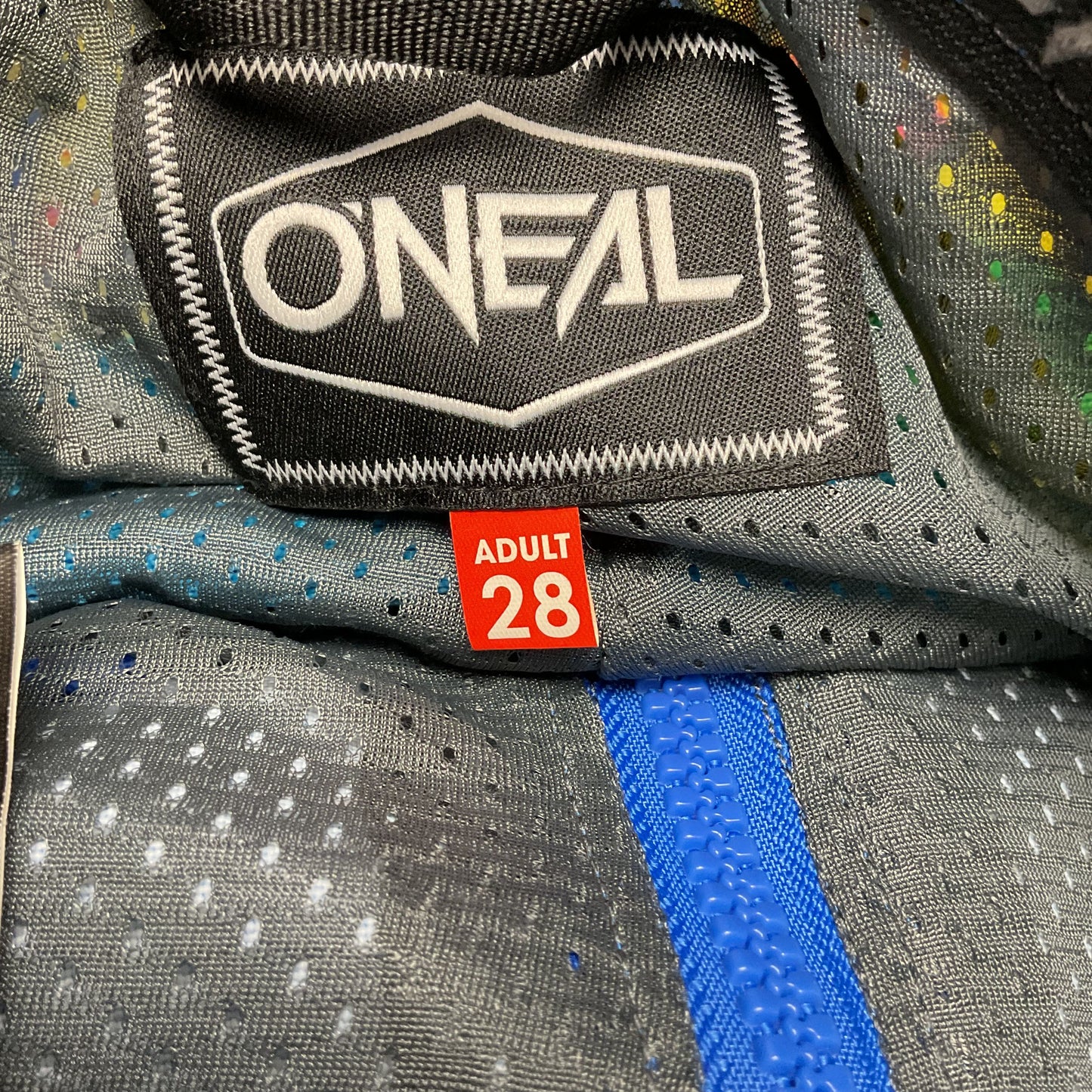 O'Neal Yellow Pink Blue Mayhem Lite Crackle Riding Motocross Pants - Size 28