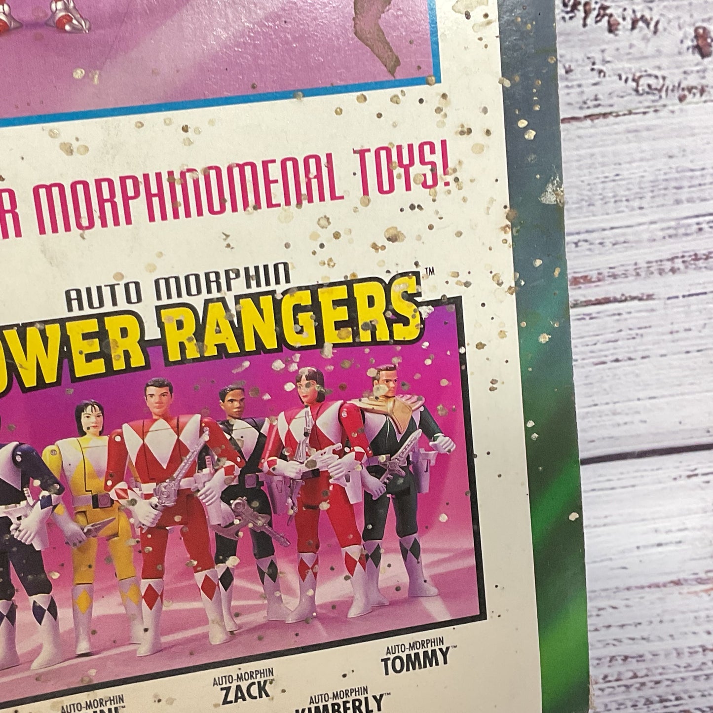 NWD Bandai Mighty Morphin POWER RANGERS Evil Light Lord Zedo Figure