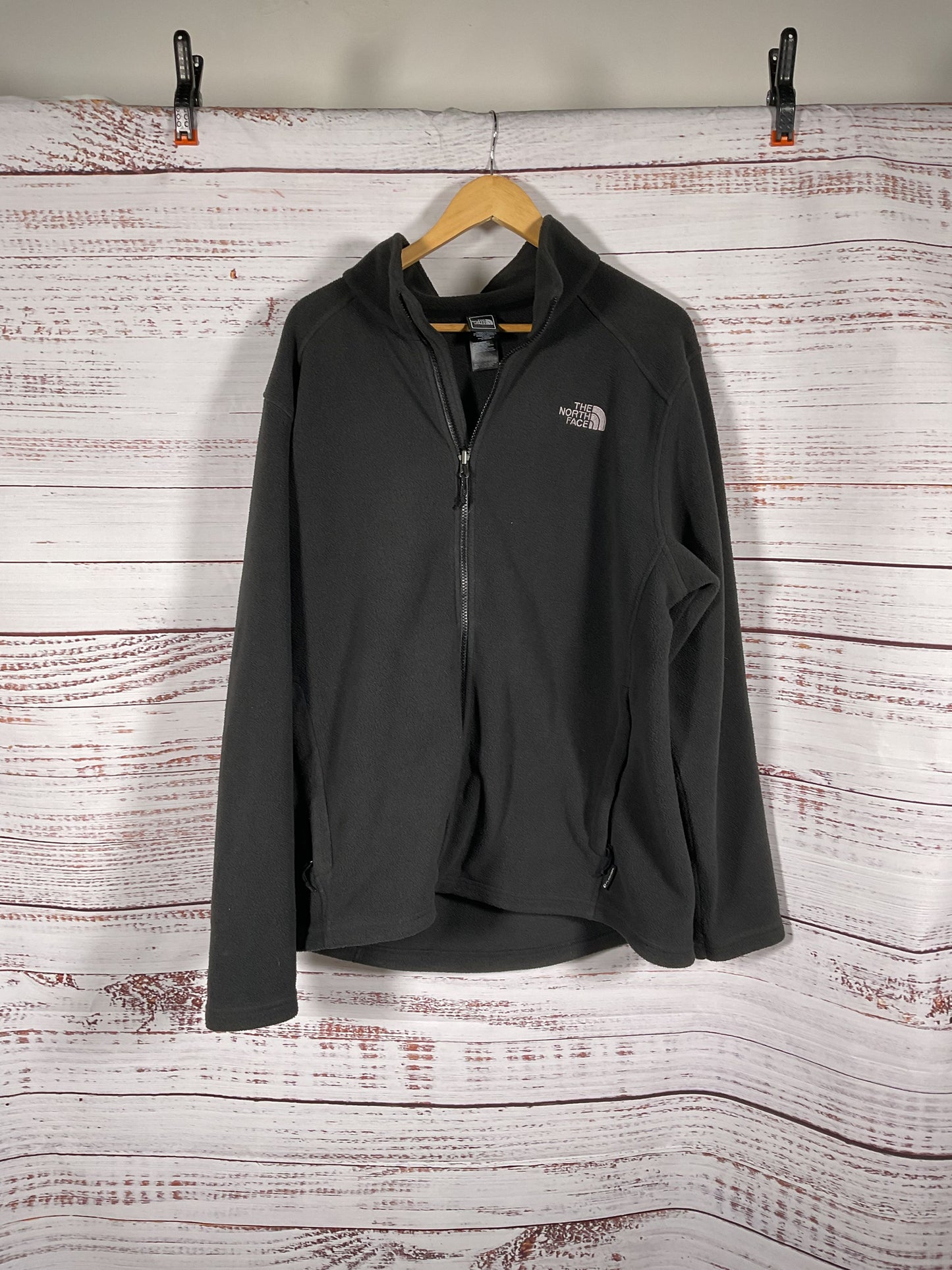 The North Face Black Fleece Jacket - Size XL