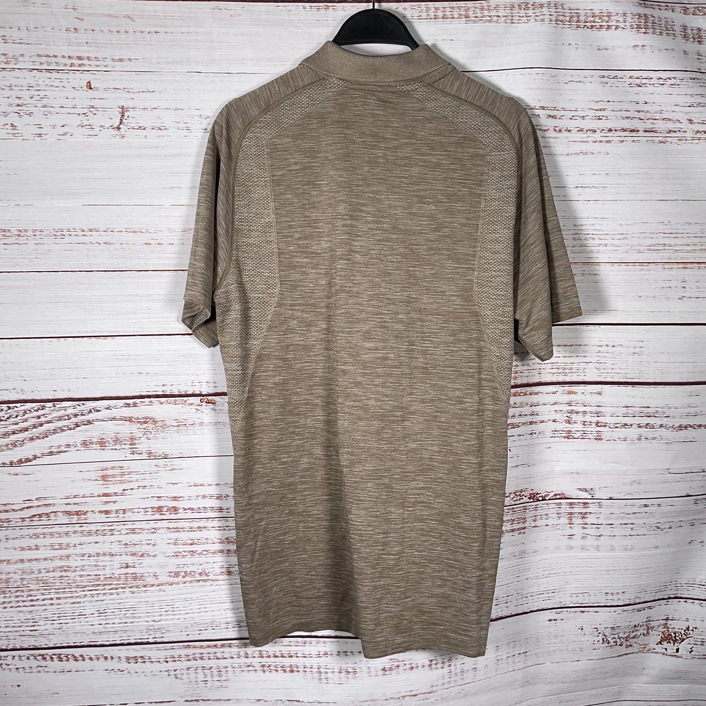 Lululemon Brown Short Sleeve Polo Golf Shirt - Size L