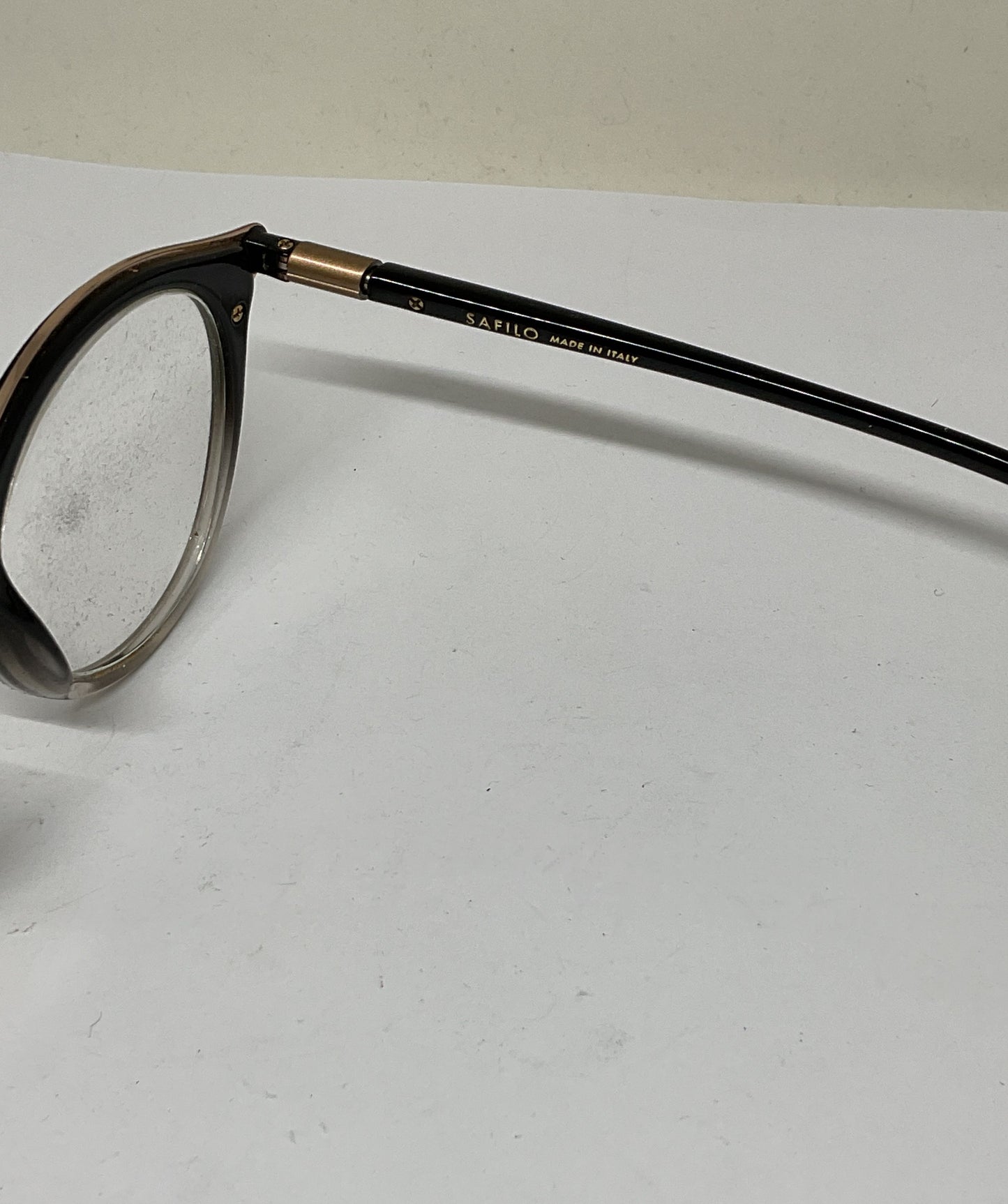 SAFILO Ciglia 02 Black Eyeglasses Frames - Size 140 Italy