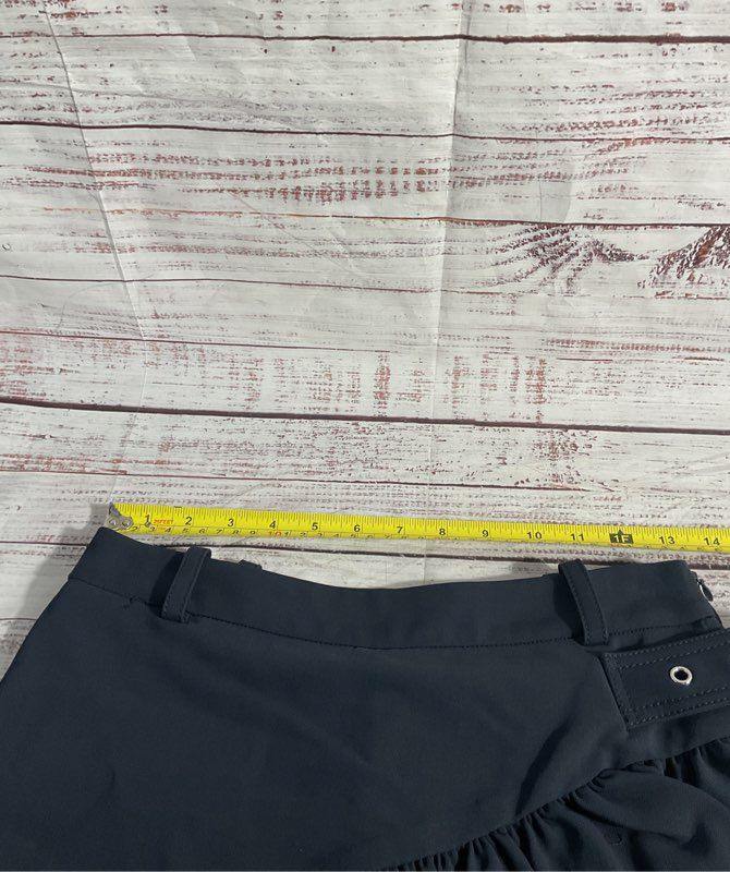 NWT 3.1 Phillip Lim Shorts with Ruffle Apron Midnight Blue Women's Size 0